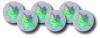 Difrak�n� hv�zdi�kov� smajl�ci - 10mm n�lepky