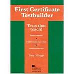 FIRST CERTIFICATE TESTBUILDER Without Key