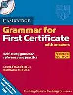 Cambridge Grammar for First Certificate 2nd Edition With Answers and Audio CD
