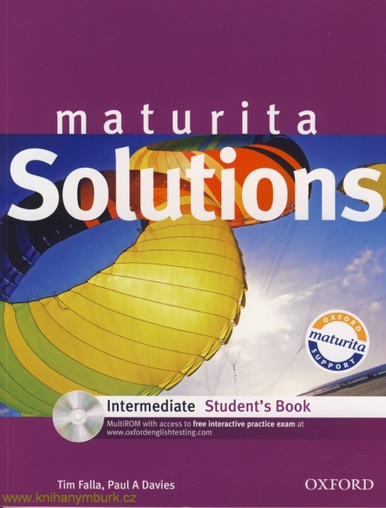 Maturita Solutions Intermediate Student�s Book with MultiROM Pack Czech Edition