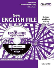 New English File Beginner Workbook with Answer Booklet and MultiROM