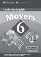 Cambridge Young Learners English Tests Movers 6 Answer Booklet