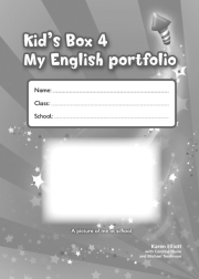 Kid�s Box 4 Language Portfolio
