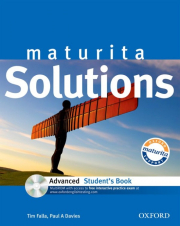 Maturita Solutions Advanced STUDENT´S BOOK + CD-ROM Czech Edition