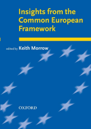 The Common European Framework is one of the most ambitious projects ever undertaken in the field of language education.