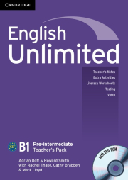English Unlimited Pre-Intermediate Teacher�s Pack (Teacher�s Book with DVD-ROM)