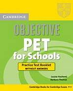 Objective PET Practice Test Booklet without asnwers