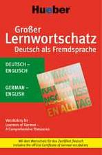 Gro�er Lernwortschatz DaF Deutsch-Englisch