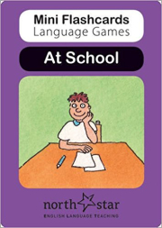 Mini Flashcards Language Games: Cards At School