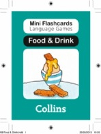 Mini Flashcards Language Games: Cards Food & Drink