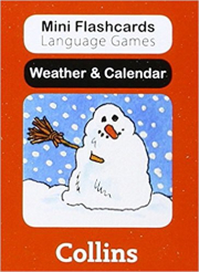 Mini Flashcards Language Games: Cards Weather & Calendar