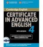Cambridge Certificate in Advanced English 4 for updated exam Self-study Pack (Student�s Book with answers and Audio CDs (2))