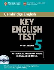 Cambridge Key English Test 5 Self-study Pack (Student�s Book with answers and Audio CD)