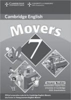 Cambridge Young Learners English Tests, 2nd Ed. Movers 7 Answer Booklet