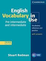 English Vocabulary in Use Pre-Intermediate and Intermediate (3rd Edition) with Answers