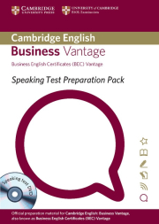 Speaking Test Preparation Pack for BEC Vantage with DVD