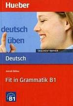deutsch �ben Taschentrainer Fit in Grammatik B1