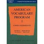 AMERICAN VOCABULARY PROGRAM 1