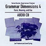 GRAMMAR DIMENSIONS 4 AUDIO CD