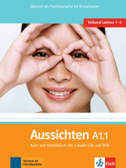Aussichten A1.1, Kurs-/Arbeitsbuch + 2 Audio-CDs + DVD