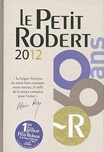 PETIT ROBERT DE LA LF 2012 Coffret 