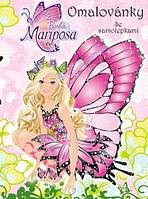 Barbie Mariposa - Omalov�nky se samolepkami
