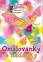 Barbie - Tajemstv� v�l - Omalov�nky a h�danky se samolepkami