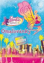 Barbie - Tajemstv� v�l - Omalov�nky s velk�mi samolepkami