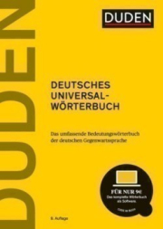 DUDEN DEUTSCHES UNIVERSALW�RTERBUCH 2011 7. Auflage