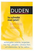 SO SCHREIBT MAN JETZT?
