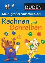 DUDEN - RECHNEN UND SCHREIBEN - MEIN GROSSER VORSCHULBLOCK