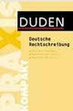 PRAXIS KOMPAKT DUDEN, DEUTSCHE RECHTSCHREIBUNG