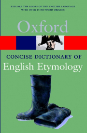 Oxfordsk� slovn�k anglick� etymologie, hlavn� odborn�k na vznik a v�voj anglick�ch slov, obsahuje velk� mno�stv� informac� o jazykov� historii. Obsahuje v�ce ne� 17.000 hesel.