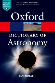Neocenitelným zdrojem pro studenty, odborníky, amatérské astronomy a kosmické nadšence je tento oxforský slovník astronomie s více než 4 200 pojmy spojených s oblastí vesmíru a souvisejících zařízení, astrofyziky, kosmologie a pojetí času. Slovník také uvádí životopisné údaje významných astronomů, ale i celosvětové rozmístění observatoří a dalekohledů. Aktualizované druhé vydání obsahuje informace o nových vesmírných misích, a odkazy na témata jako teorie velkého třesku, černých děr, galaxií a SETI.