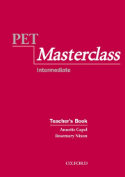 PET MASTERCLASS TEACHER�S BOOK