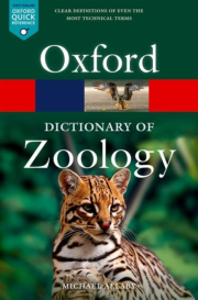 OXFORD DICTIONARY OF ZOOLOGY 3rd Edition