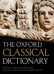 THE OXFORD CLASSICAL DICTIONARY 3rd Edition Hardcover