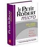 LE PETIT ROBERT MICRO n.�d.