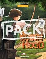 Illustrated Readers 1 Robin Hood - Readers + CD/DVDPAL