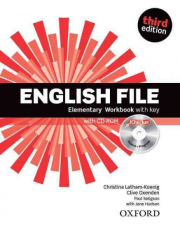English File Elementary (3rd Edition) Workbook with iChecker CD-ROM & Answer Booklet