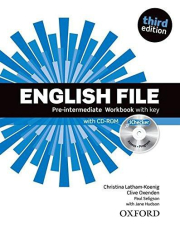English File Pre-Intermediate (3rd Edition) Workbook with iChecker CD-ROM & Answer Booklet