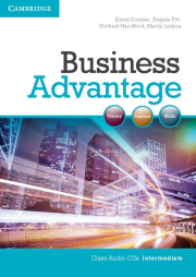 Business Advantage je kurz zam��en� na obchodn� angli�tinu. Kurz obsahuje konkr�tn� obchodn� jedn�n�, kombinuje st�vaj�c� obchodn� teorii, podnik�n� v praxi a obchodn� dovednosti. - dv� poslechov� CD ( �rove� intermediate)