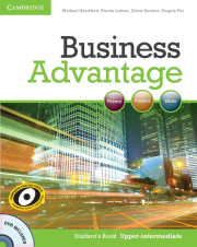 Business Advantage je kurz zam��en� na obchodn� angli�tinu. Kurz obsahuje konkr�tn� obchodn� jedn�n�, kombinuje st�vaj�c� obchodn� teorii, podnik�n� v praxi a obchodn� dovednosti. - kniha s DVD ( �rove� upper-intermediate)