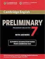 Cambridge Preliminary English Test PET 7 Student�s Book with answers
