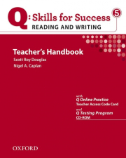 Q: Skills for Success Reading & Writing 5 (Advanced) Teacher�s Book with Testing Program CD-ROM