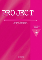 PROJECT 4 TEACHER�S BOOK