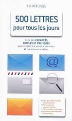 500 Lettres pour tous les jours