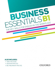 Business Essentials je kurz obchodn� angli�tiny ur�en� pro studenty na st�edn� pokro�il� �rovni B1 ( Intermediate). Kniha se zam��uje na jazyk a kl��ov� dovednosti pro �sp�nou komunikaci na pracovi�ti.

