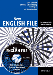 NEW ENGLISH FILE PRE-INTERMEDIATE TEACHER´S BOOK + TESTS RESOURCE CD-ROM