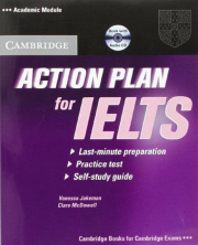 Kr�tk� intenzivn� anglick� kurz Action Plan for IELTS je ur�en� k p��prav� na zkou�ku IELTS - pack obsahuje u�ebnici s poslechov�m CD
